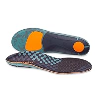 Run Cushion High Arch Insoles - High Arch Support - Trim-to-Fit Inserts for Running Shoes - Professional Grade - 9.5-11 Men / 10.5-12 Women