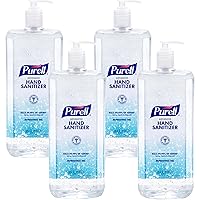 Advanced Hand Sanitizer Refreshing Gel, Clean Scent, 1.5 Liter Pump Bottle (Pack of 4)