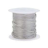 LiQunSweet 5m (16.4 Ft) Stainless Steel Round Unfinished Solid Snake Chains Soldered for Layered Y Necklace Choker Bracelet Jewelry Making - 0.9mm