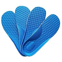 Kids Insoles Memory Foam Sport Children's Athletic Child Replacement Insole Shoe Sole Inserts for Children 2 Pairs (19CM Toddler 9-12.5)