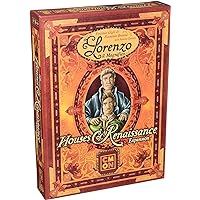 CMON Lorenzo il Magnifico: Houses of Renaissance Expansion | Strategy Board Game for Teens and Adults| Ages 14 and up | 2 to 5 Players | Average Playtime 60 to 120 Minutes | Made by Cranio Creations