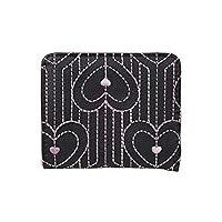 Luv Betsey Lbmoney Wallet Black Heart Quilt One Size