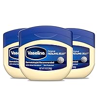 Petroleum Jelly Original Provides Dry Skin Relief And Protects Minor Cuts Dermatologist Recommended And Locks In Moisture, 13 Ounce (Pack of 3)