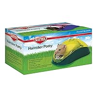 Kaytee Hamster Potty Assorted 6 Inches x 3.5 Inches x 2.75 Inches