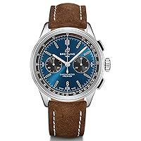 Breitling Premier B01 Chronograph Automatic Chronometer Blue Dial Men's Watch AB0118A61C1X3