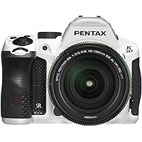 Pentax K-30 16 MP CMOS Digital SLR 18-135 WR Lens Kit Crystal White