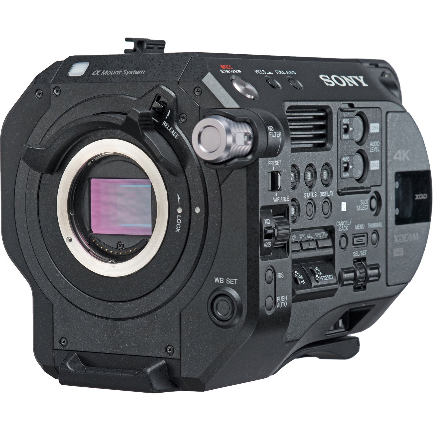 Sony PXW-FS7M2 XDCAM Super 35 Camera System Professional Camcorder, Black (PXWFS7M2)