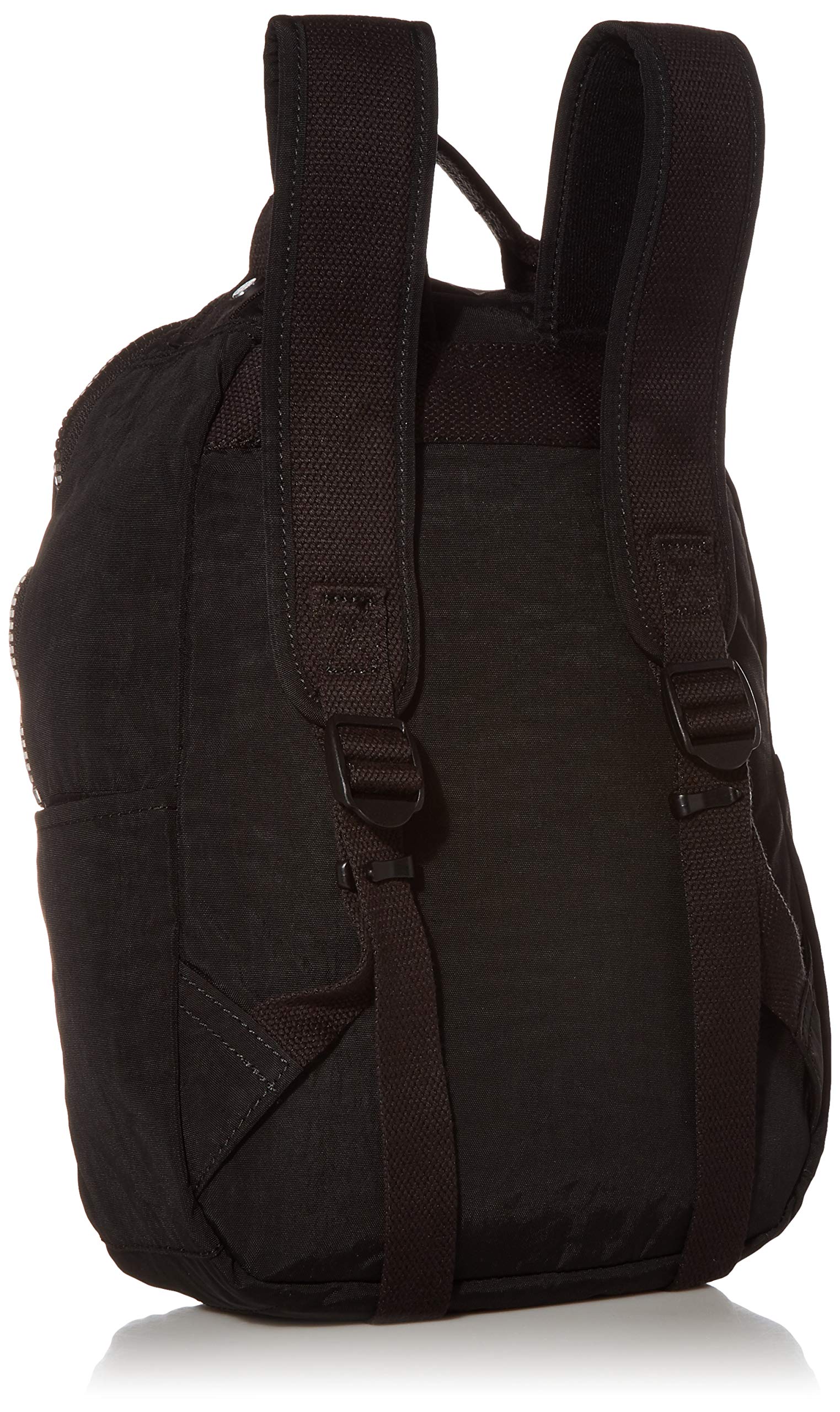 Kipling Women's Seoul Small Backpack, Durable, Padded Shoulder Straps with Tablet Sleeve, Bag, Black Noir