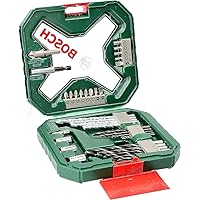 Bosch Accessories Bosch 34-Piece X-Line Classic Screwdriver and Drill Set (Wood, Stone and Metal, Accessories for Drills)