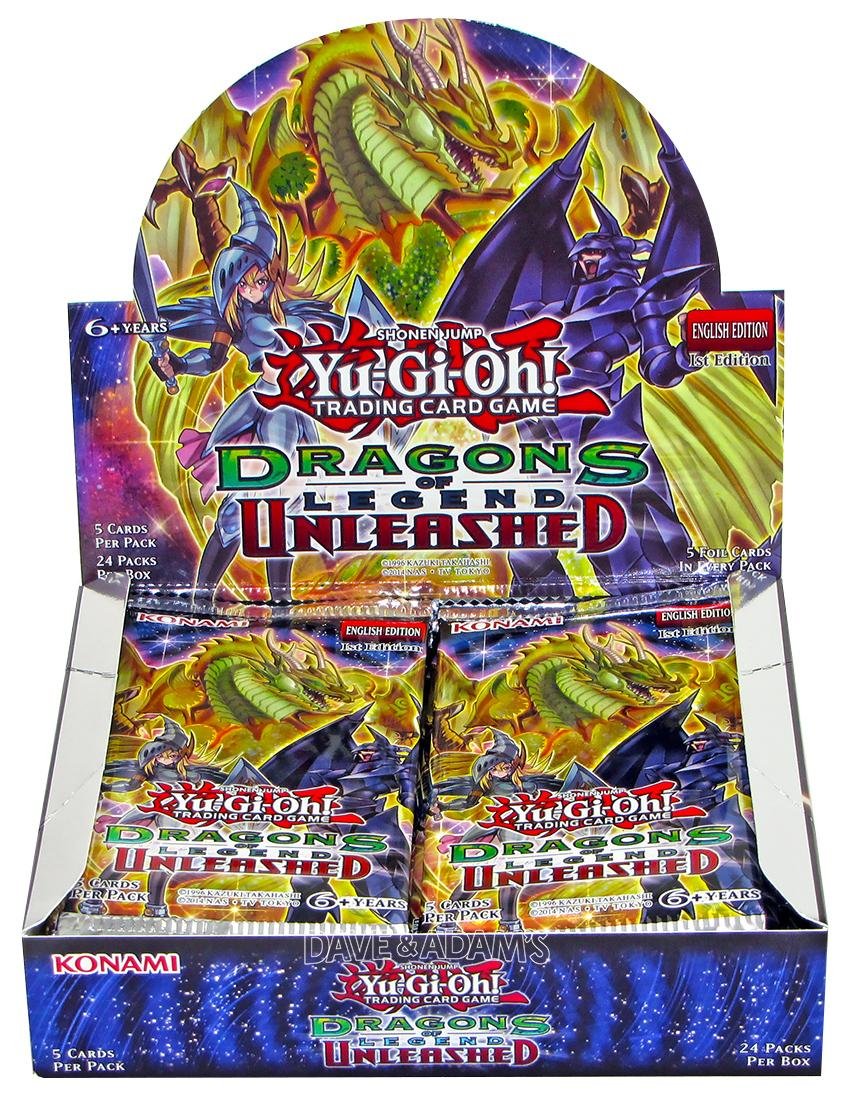 Yugioh Dragons of Legend Unleashed Hobby Box