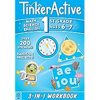 TinkerActive 1st Grade 3-in-1 Workbook: Math, Science, English Language Arts (TinkerActive Workbooks) TinkerActive 1st Grade 3-in-1 Workbook: Math, Science, English Language Arts (TinkerActive Workbooks) Paperback