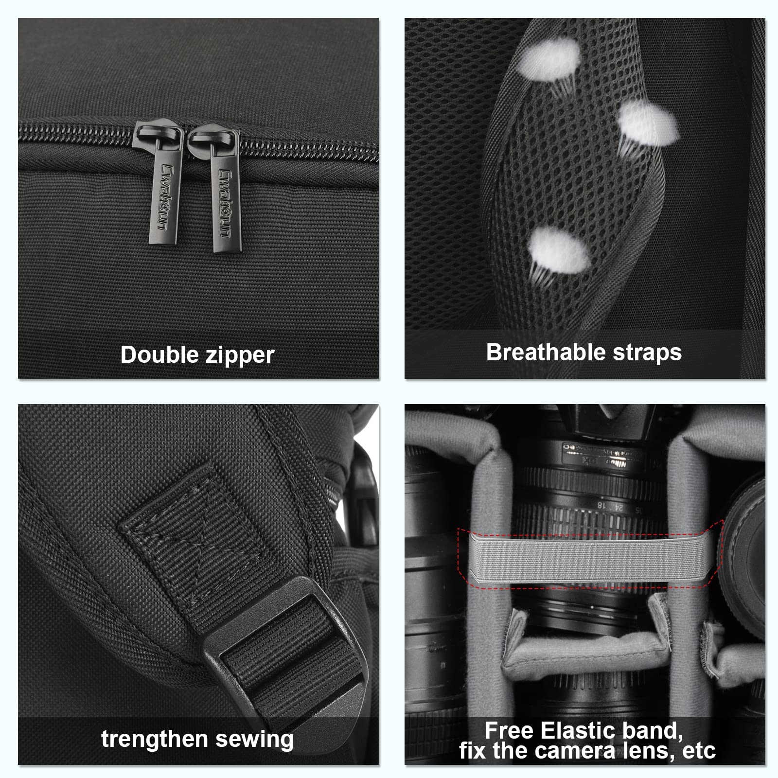 Amazon.com : Canon 300DG Digital Gadget Bag For All EOS and Rebel Cameras,  Black/Gray : Camera Cases : Electronics