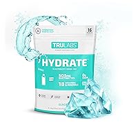 Hydrate Glacier, Hydration Electrolyte Powdered Drink Mix