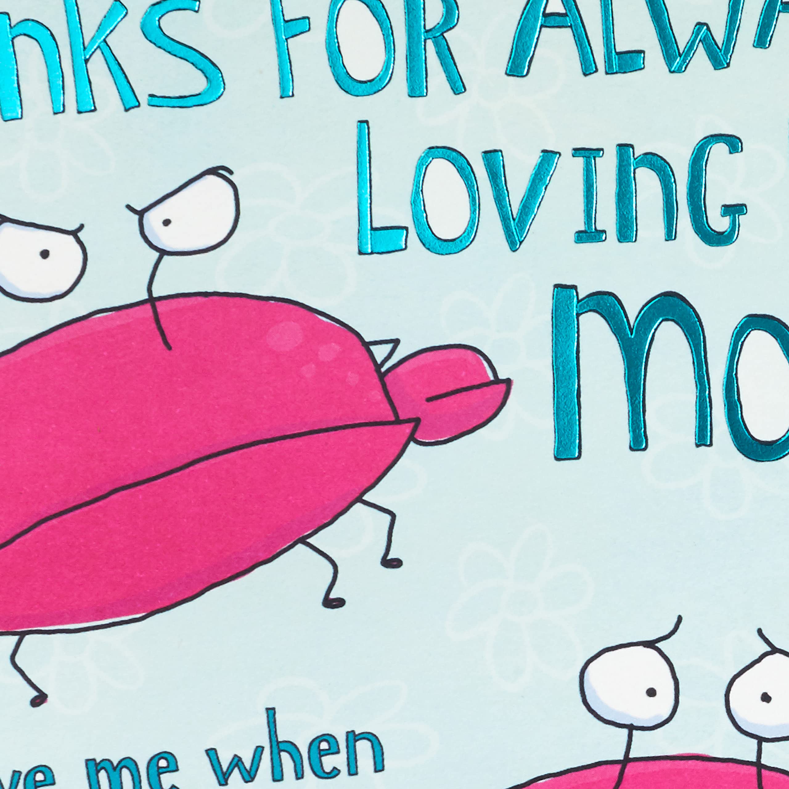 Hallmark Birthday Card for Mom (Pop Up Crab)