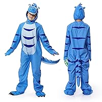 Halloween Dinosaur Costume for Kids - Perfect for Dress-Up Party, Role Play, and Cosplay