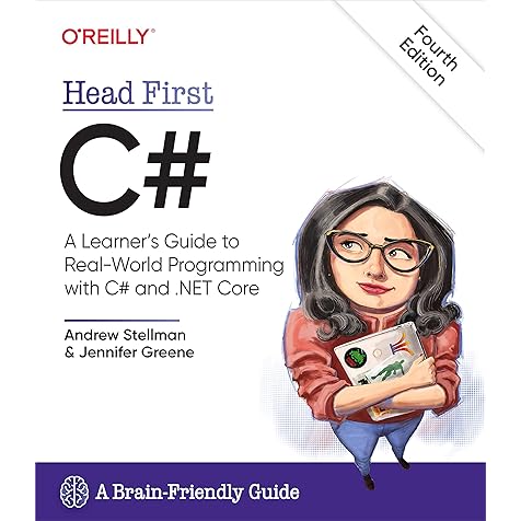 Head First C#: A Learner's Guide to Real-World Programming with C# and .NET Core Head First C#: A Learner's Guide to Real-World Programming with C# and .NET Core Paperback Kindle