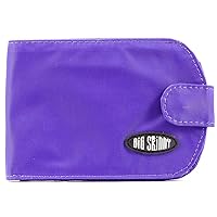 Big Skinny Women's Taxicat Bi-Fold Slim Wallet, Holds Up to 25 Cards, Lipstick Red