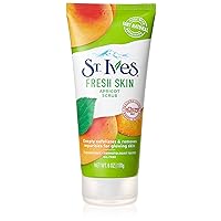 Fresh Skin Apricot Face Scrub, Deep Exfoliator Skin Care for Clean, Glowing Skin, Oil-free Facial Scrub Made with 100% Natural Exfoliants, 6 oz