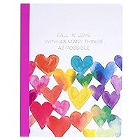 Graphique Love in Color Dotted Grid Notebook | 120 Pages for Writing | Premium Paper | Journal | Diary | Lists | Project Planner | Notepad | Bookbinding Tape Edge | 7.5” x 9.75”