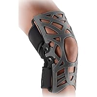 Reaction Web Knee Support Brace with Compression Undersleeve: Grey, X-Large/2X-Large