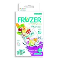 Mini Disposable Fruit Infuser Bags, Clear, 50Ct Mini