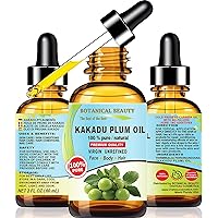 Australian KAKADU PLUM OIL 100% Pure Natural Virgin Unrefined Cold-pressed carrier oil 1 Fl oz 30 ml For Face, Skin, Body, Hair, Lip, Nails
