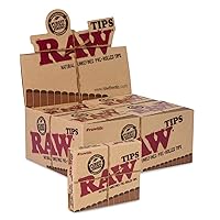 Pre-Rolled Tips - 20 Pack Box (21 Tips Per Pack) Total 420 tips - Quicker and Efficient Rolling