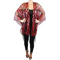 Womens Mother of The Bride Beaded Fashion Shawl Tunic Poncho Cover One Size Top