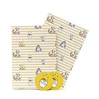 Birthday Gift Wrapping Paper Kids - Wrapping Paper Sheets for Kids, Wrapping Paper Birthday, Winnie The Pooh Wrapping Paper; Winnie The Pooh Gifts - 2 Sheets & 2 Tags