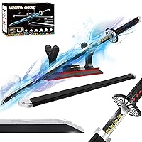 Demon Slayer Swords Building Set, 40in Kamado Tanjiro Sword Building Block with Scabbard and Stand, Anime Sword Toy Building Set Katana Demon Slayer Gift Toys for Ages 8-13, 759 Pcs