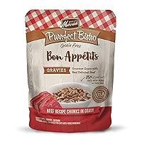 Merrick Purrfect Bistro Bon Appetits Grain Free Wet Cat Food Beef Recipe Chunks in Gravy - (24) 3 oz. Pouches