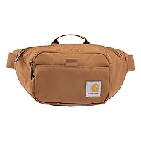 Carhartt Adjustable Waist, Durable, Water Resistant Hip Pack, Brown, One Size