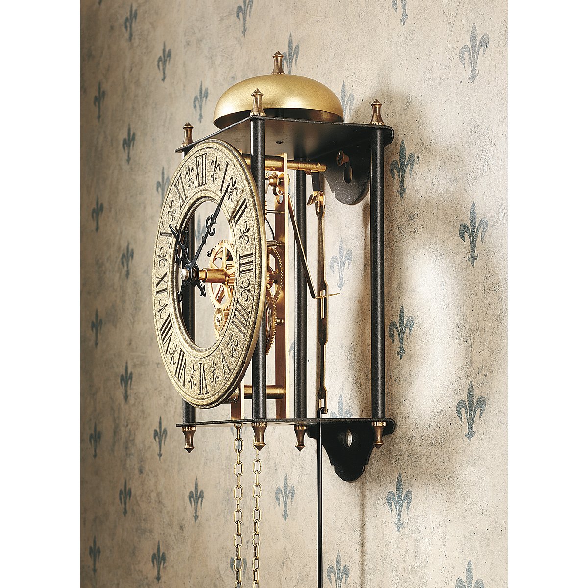 Design Toscano The Templeton Regulator Wall Clock