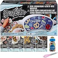Ultimate Oven Baking Bundle, Oven + 4 Mixes + Rainbow Sprinkles + Mini Whisk for Kids 8+
