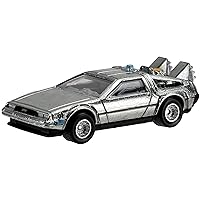 Hot Wheels Retro Entertainment Diecast Back to The Future Time Machine Vehicle