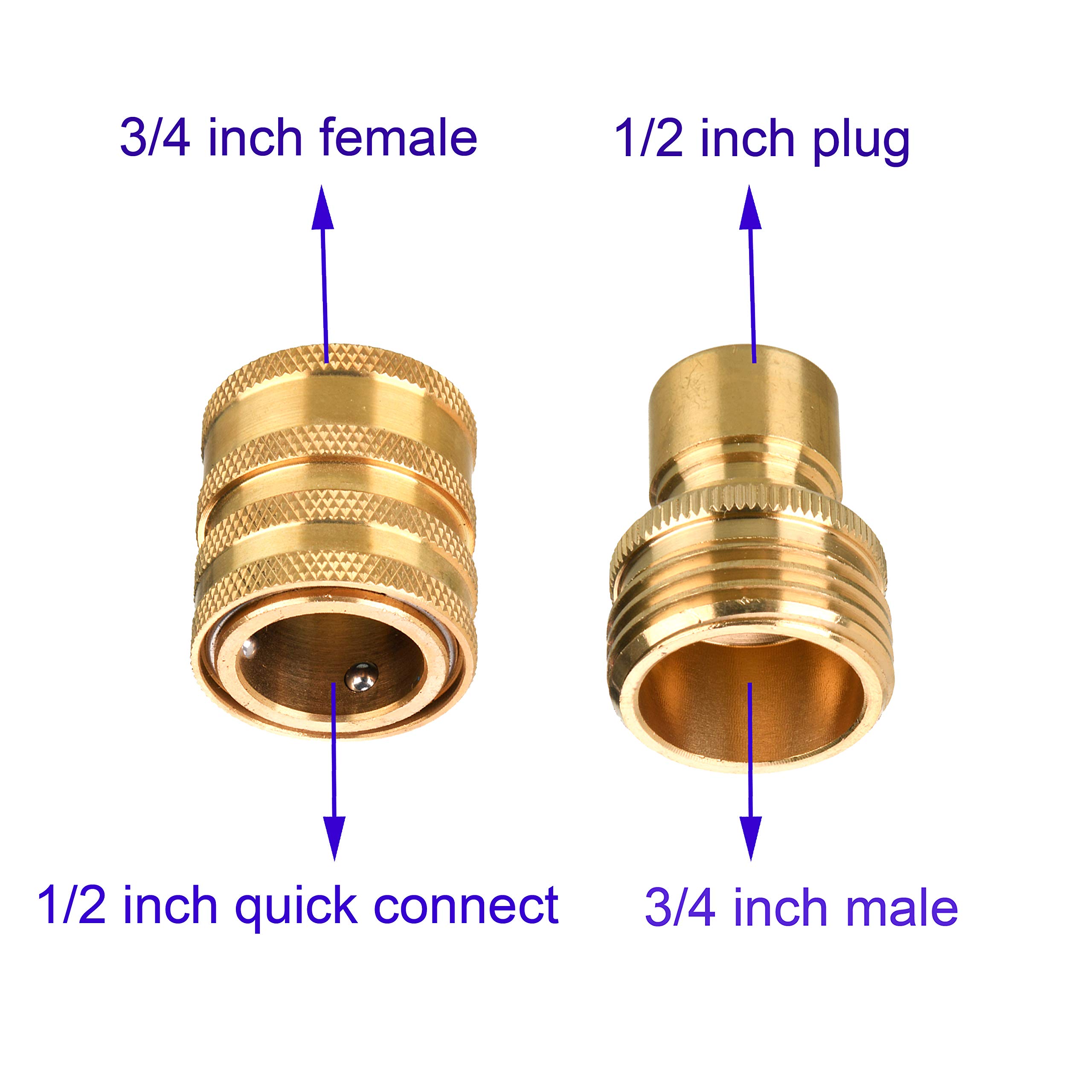 Tool Pressure Washer Adapter Set Female Swivel to M22 Male Fitting 