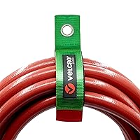 VEL-30888-USA Easy Hang Garden Hose Storage Straps | Holds 100lbs | Heavy Duty Shed Organization | Free Up Floor Space, Find Items with Ease |, 18