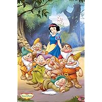 Trends International Disney Snow White and the Seven Dwarfs - Group Wall Poster, 22.375