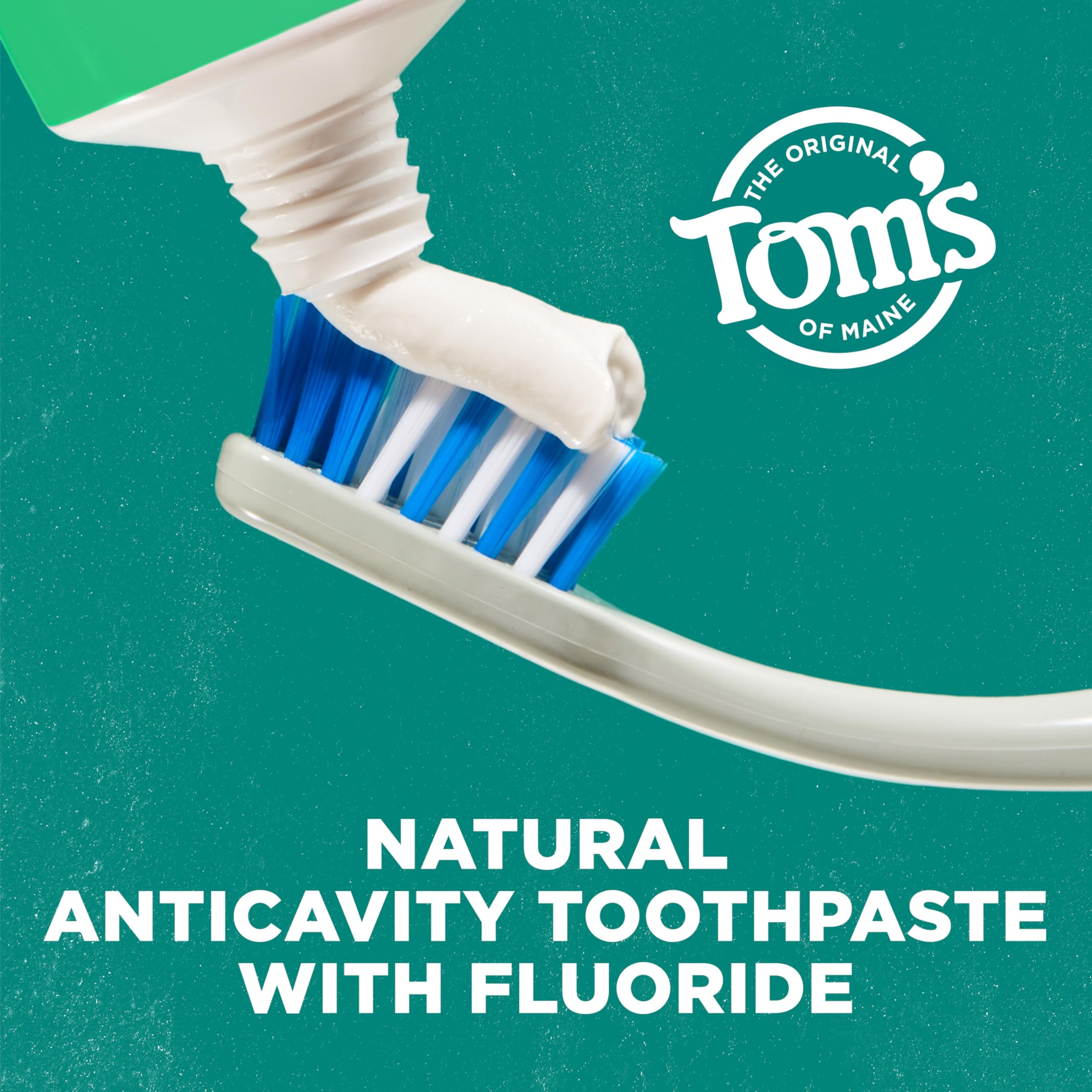 Tom's of Maine Wicked Fresh! Natural Fluoride Anticavity Toothpaste, 3 Pack, 4.0oz