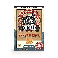 Kodiak Gluten Free Flapjack, Pancake & Waffle Mix, Frontier Oat, High Protein,100% Whole Grains (Pack of 1)