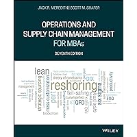 Operations and Supply Chain Management for MBAs Operations and Supply Chain Management for MBAs Paperback eTextbook