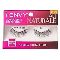 Kiss I Envy Au Naturale 02 Classic Style Lashes (Pack of 6)