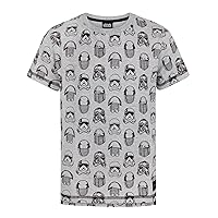 STAR WARS T-Shirt Kids Boys Stormtrooper Grey Top