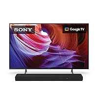 Sony 50 Inch 4K Ultra HD TV X85K Series: LED Smart Google TV with Dolby Vision HDR and Native 120HZ Refresh Rate KD50X85K- 2022 ModelwithSony HT-A3000
