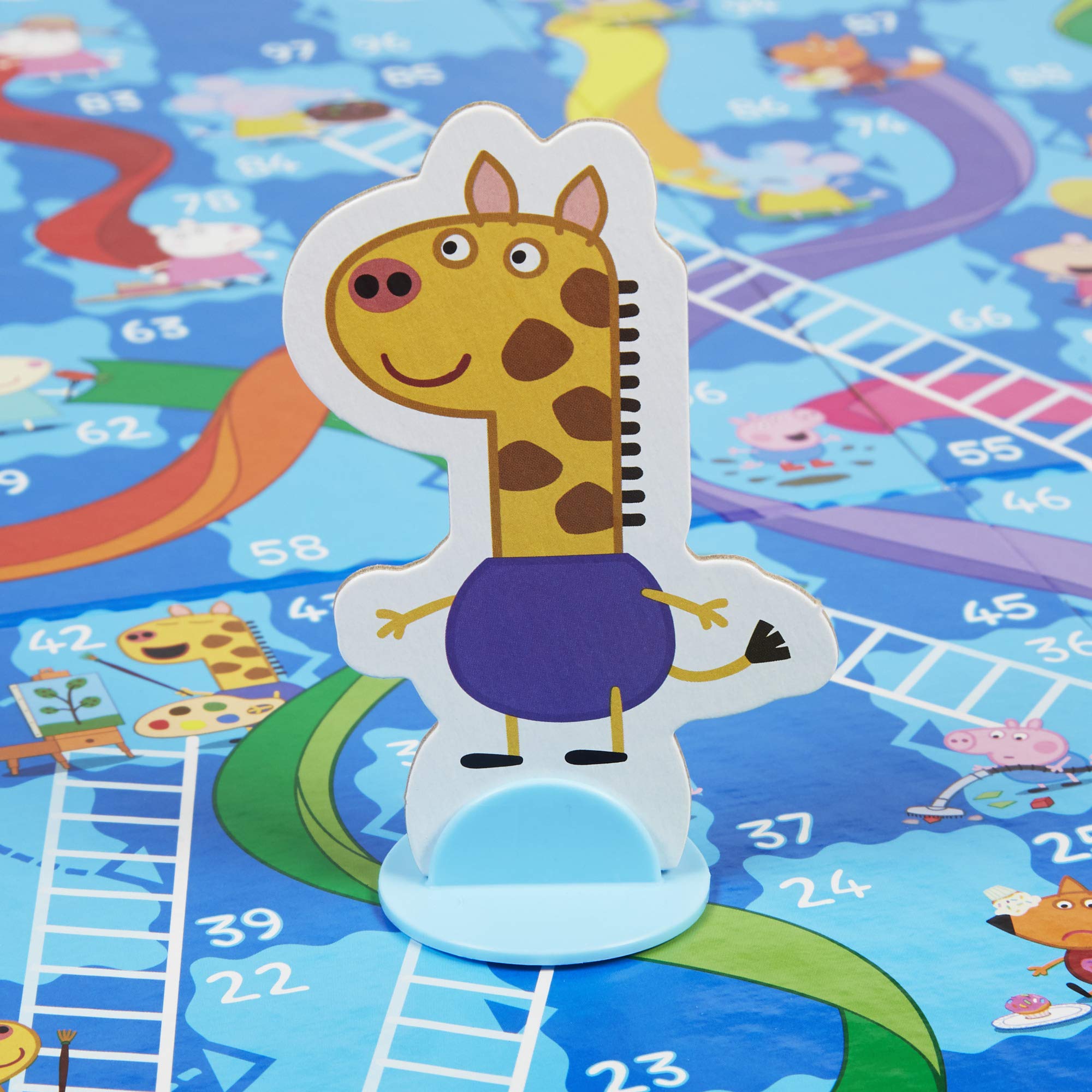Chutes and Ladders: Peppa Pig Edition Board Game for Kids Ages 3 and Up, Preschool Games for 2-4 Players