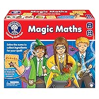 Orchard Toys Moose Games Magic Maths Game. an exciting and spellbinding Math Game. for Ages 5-7 and for 2-4 Players