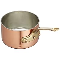 Endoshoji AKT06015 Professional Etol Deep Pot with One Hand, 5.9 inches (15 cm), Copper, Brass, Tin, Made in Japan