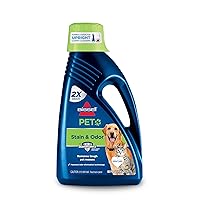 2X Pet Stain & Odor Full Size Machine Formula, 60 Ounces, 99K5A, 60-Ounce, No Color, Fl Oz