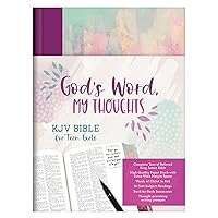 God's Word, My Thoughts KJV Bible for Teen Girls God's Word, My Thoughts KJV Bible for Teen Girls Hardcover