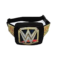 WWE Championship Belt Bum Bag Kids Wrestling Black Crossbody Pocket One Size